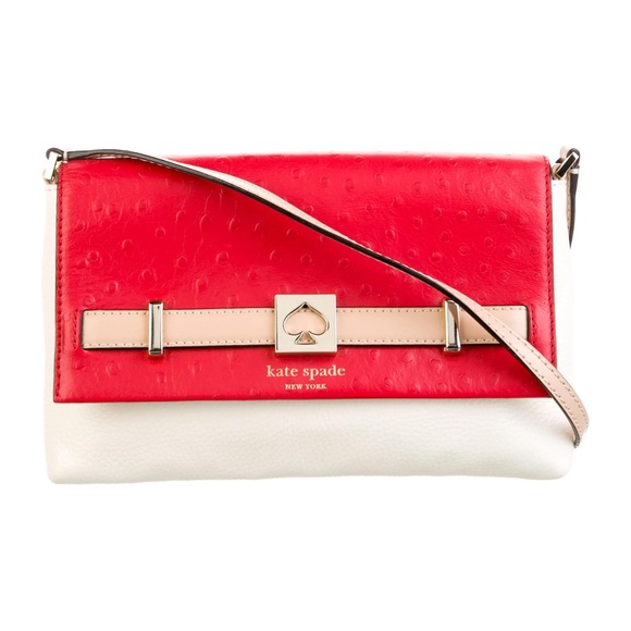 kate spade Handbags - Kate Spade Houston Street Loula Two Tone Leather Crossbody Bag